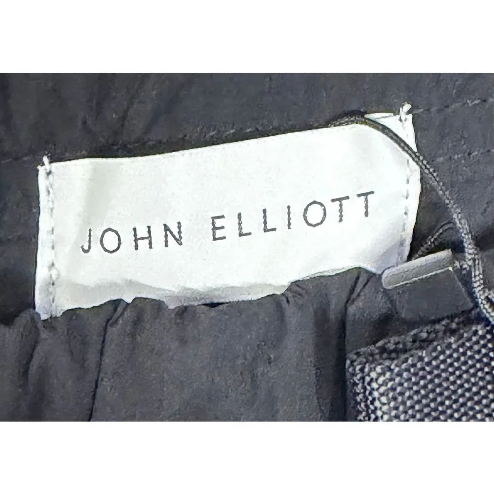 JOHN ELLIOTT Safari Shell Shorts in Black NWT Size Medium